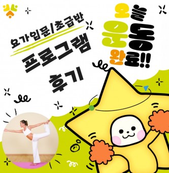 <요가입문/요가초급반> 후기 6월 오운완 프로그램